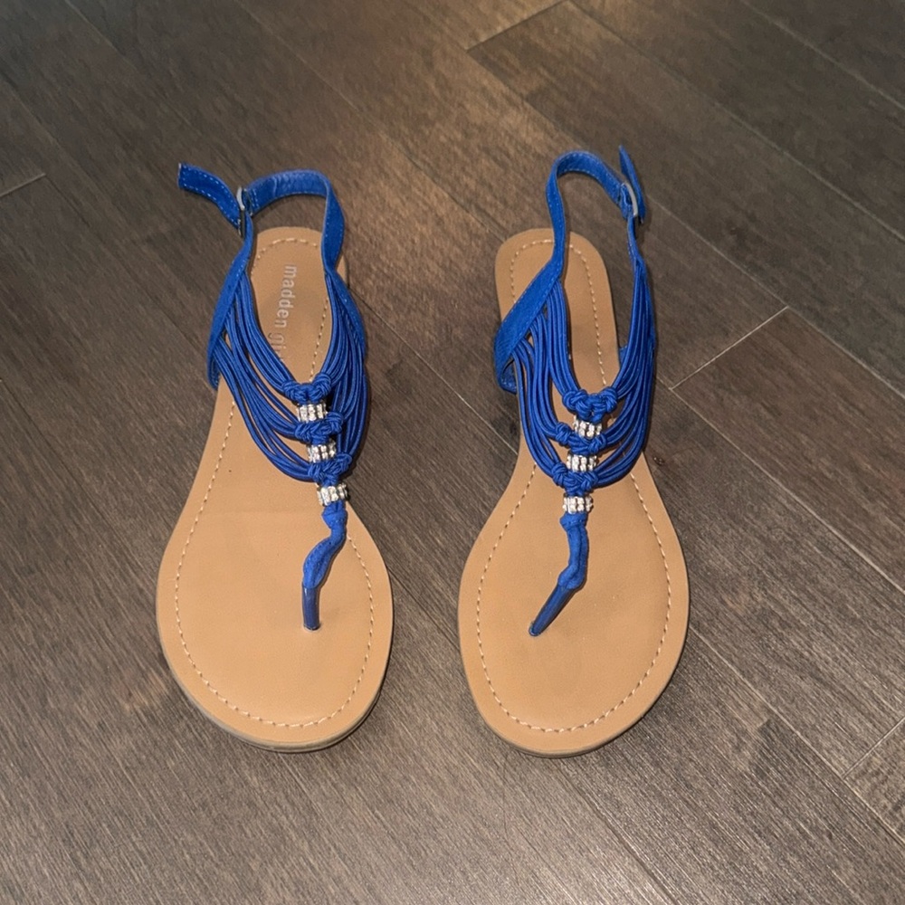 Brand new royal blue sandal